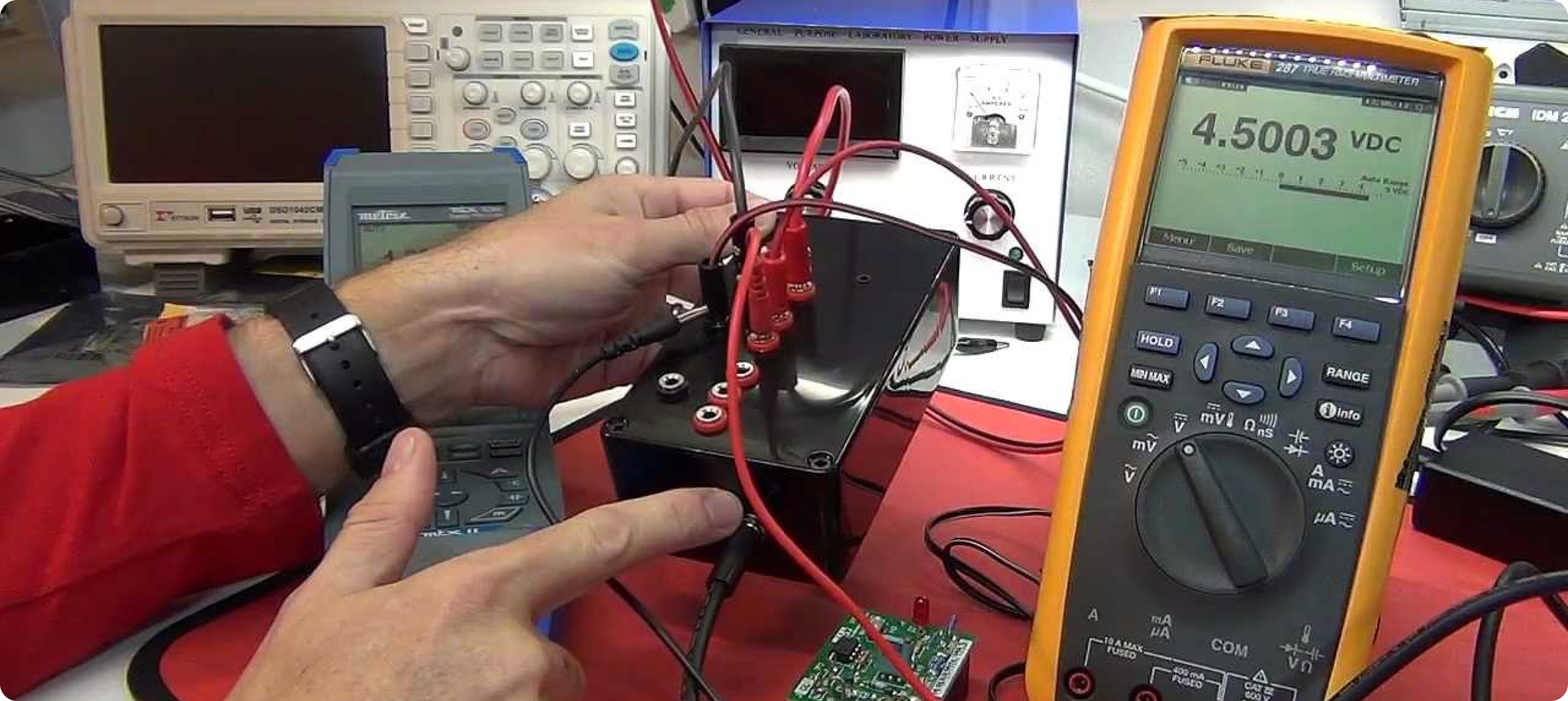 Electrical calibration illustration