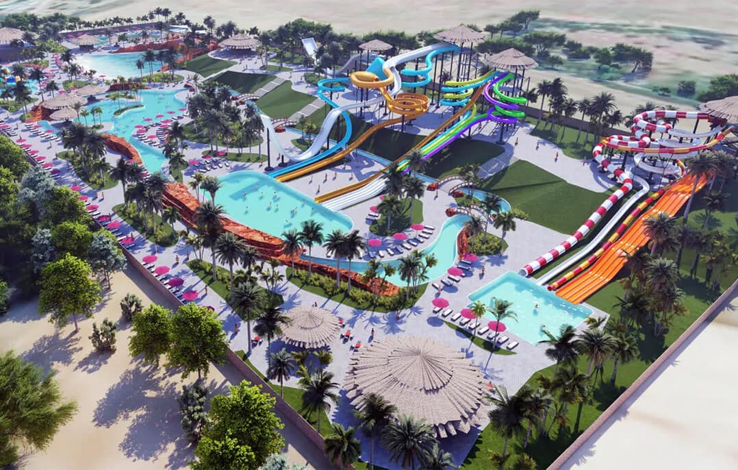 Amusement park feasibility study illustration for DARLSCO