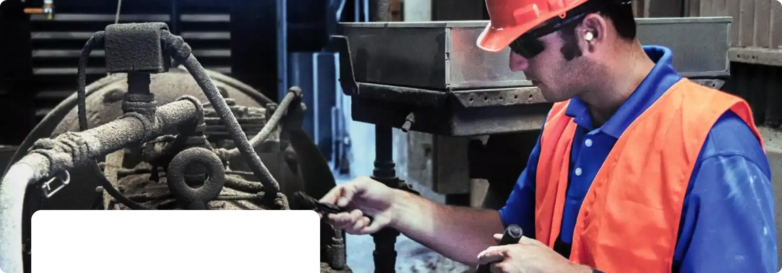 Industrial equipment inspection image
