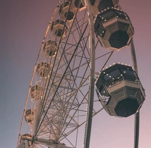 Amusement park layout illustration for DARLSCO expertise