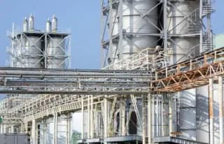 Oil and gas industry calibration illustration for mobile